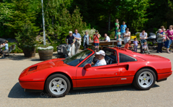 31 vaskeægte italienske Ferrariér besøgte lørdag d. 2. juni 2013 LEGOLAND Billund. Bag de mange Ferrarier står Ferrari Klub Danmark.