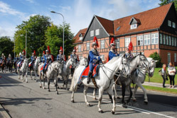 Hendes Majestæt Dronningen og Hans Kongelige Højhed Prinsgemalens besøg i Grindsted d. 3. september 2012