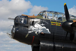 Lancaster bombemaskine besøger Danmark den 5. maj 2012